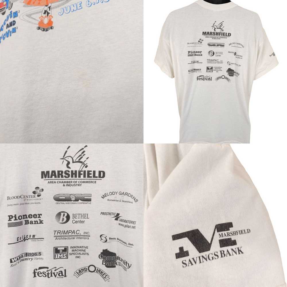 Gildan Vintage Marshfield Wisconsin T Shirt Mens … - image 4