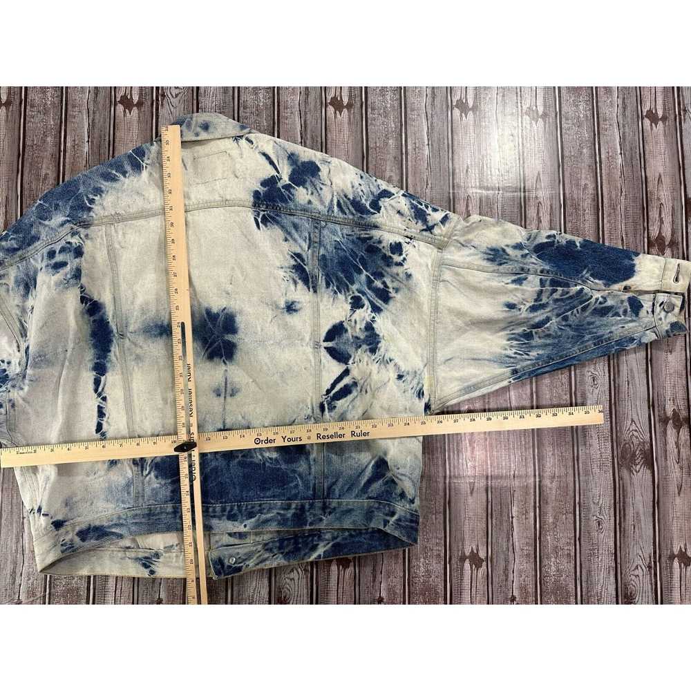 Other Et Vous Denim Jacket Acid Wash Cropped Size… - image 2