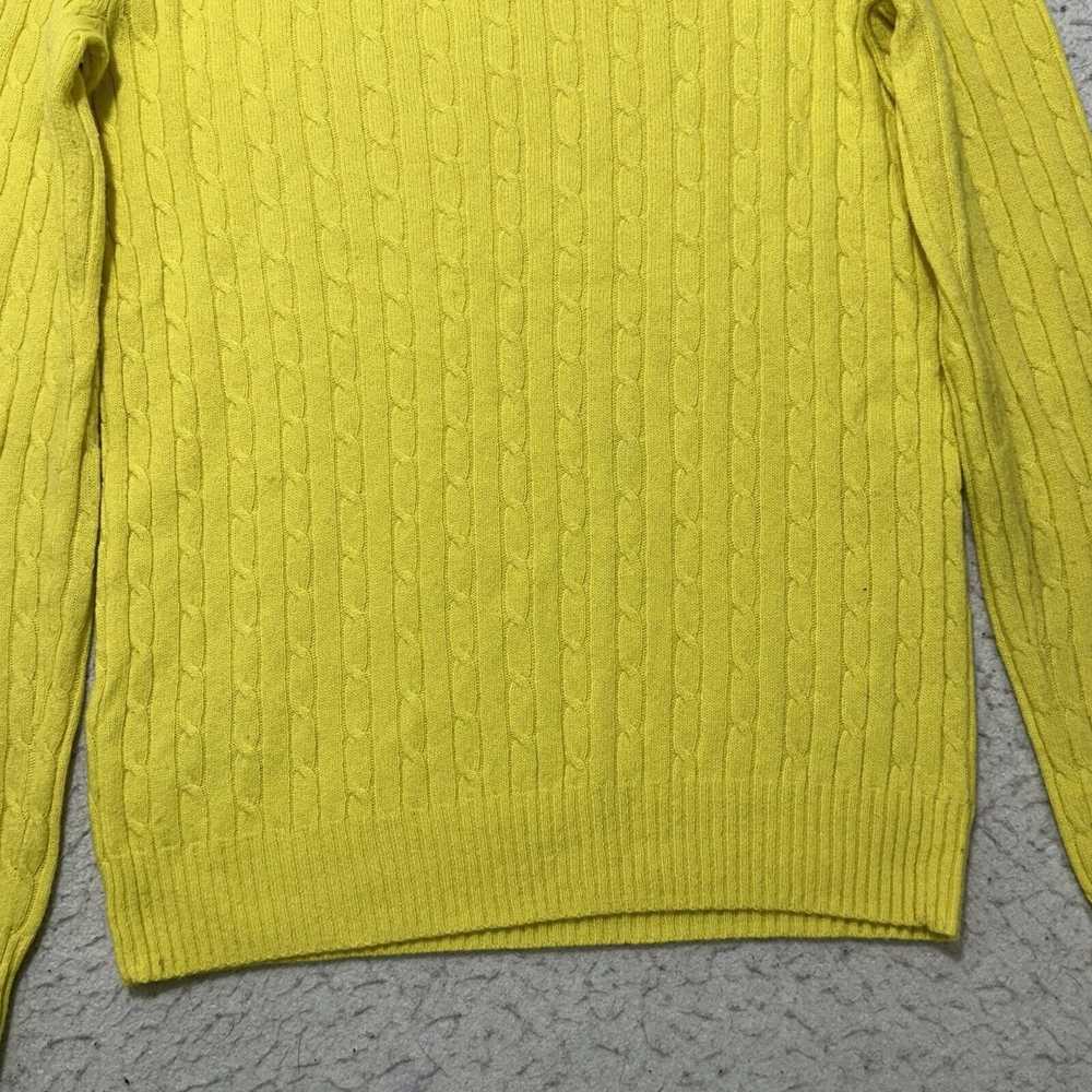J.Crew J. Crew XS Sweater Yellow Wool Cashmere Bl… - image 12