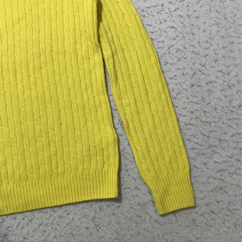 J.Crew J. Crew XS Sweater Yellow Wool Cashmere Bl… - image 5