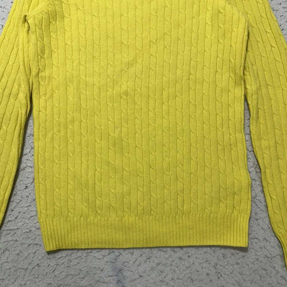 J.Crew J. Crew XS Sweater Yellow Wool Cashmere Bl… - image 6