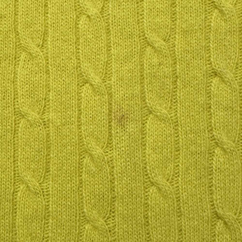 J.Crew J. Crew XS Sweater Yellow Wool Cashmere Bl… - image 7