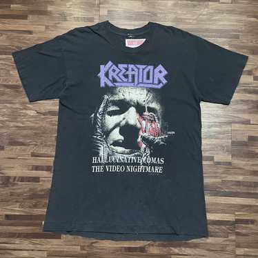 Band Tees × Tour Tee × Vintage Vintage Kreator “w… - image 1