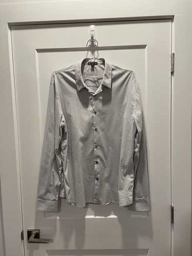 James Perse James Perse Grey Button Down - Size M… - image 1