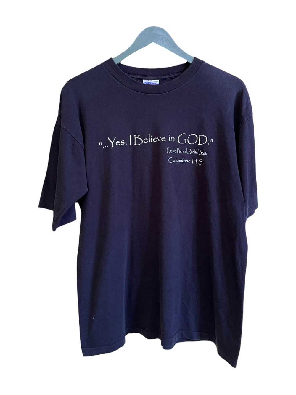 Crime London × Vintage Vtg Yes, I Believe in God … - image 8