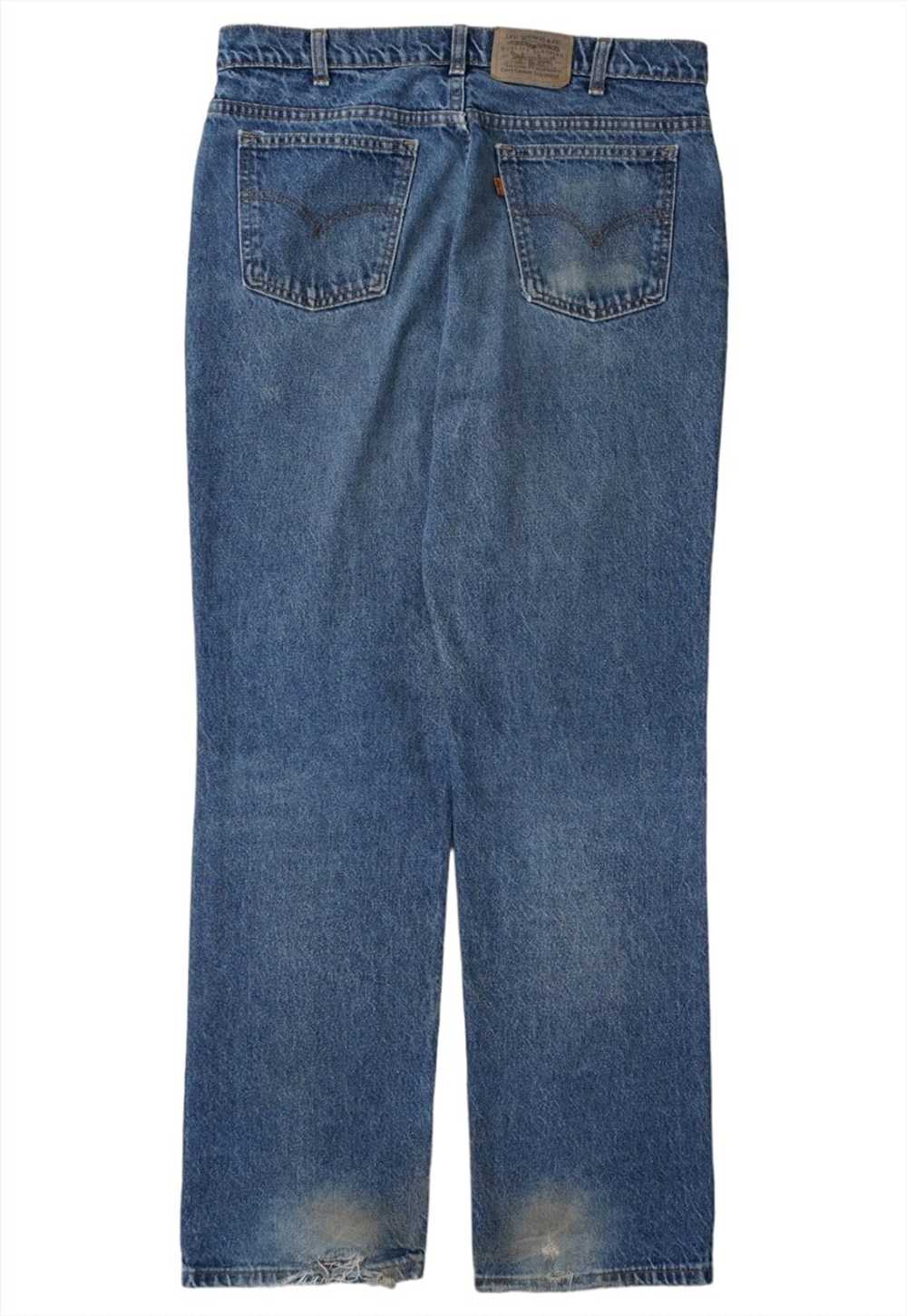 Vintage Levis 619 Straight Blue Jeans Womens - image 1