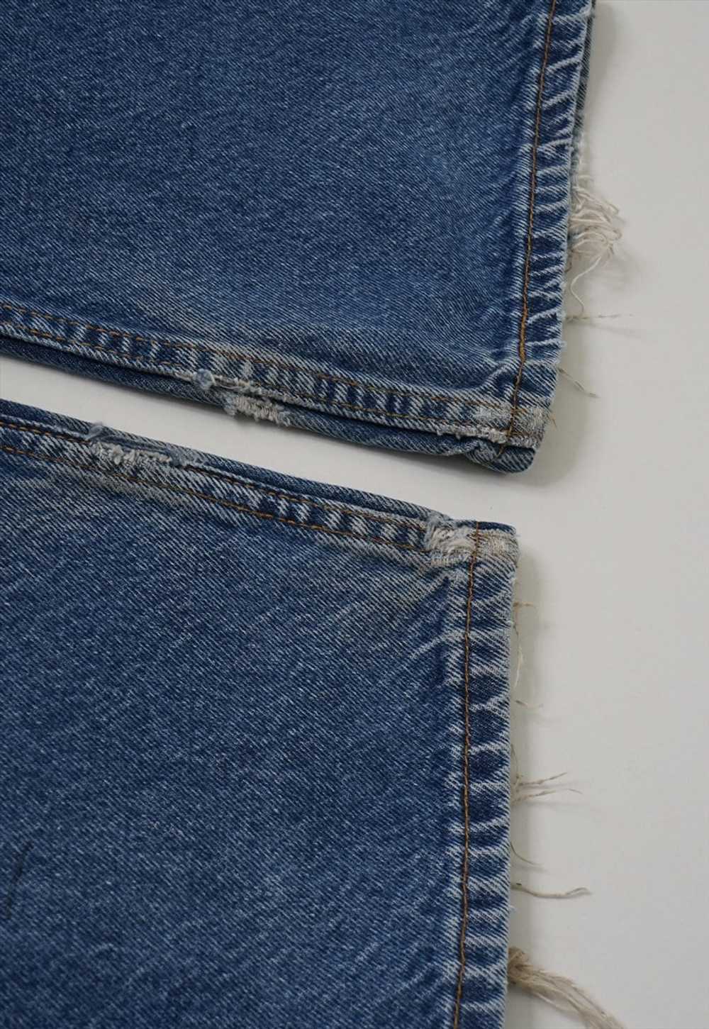 Vintage Levis 619 Straight Blue Jeans Womens - image 4