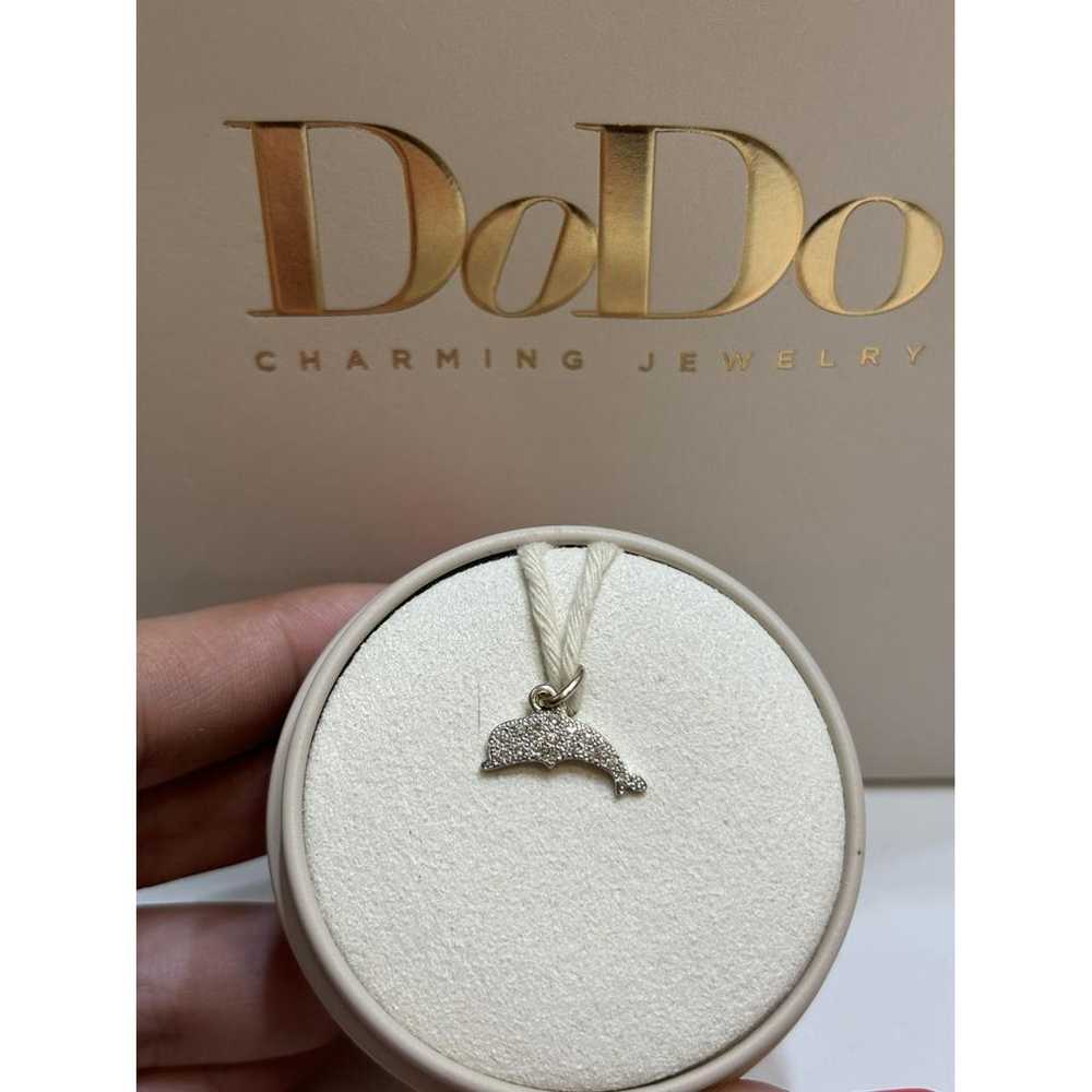 Dodo Dauphin white gold pendant - image 3