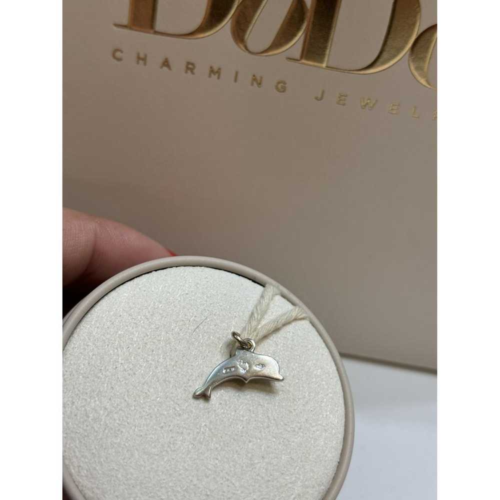 Dodo Dauphin white gold pendant - image 4