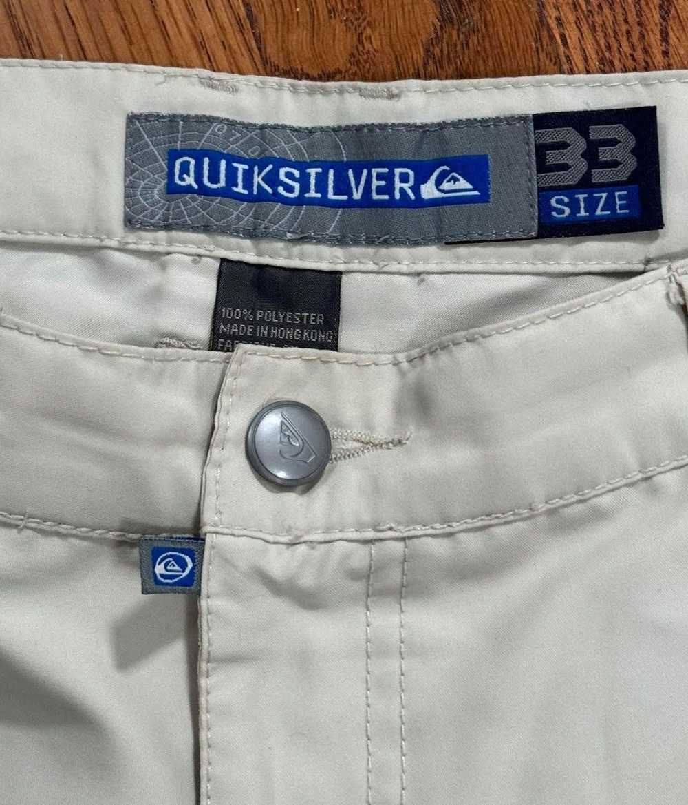 Quiksilver Vintage Quicksilver Off White Cargo Sh… - image 4