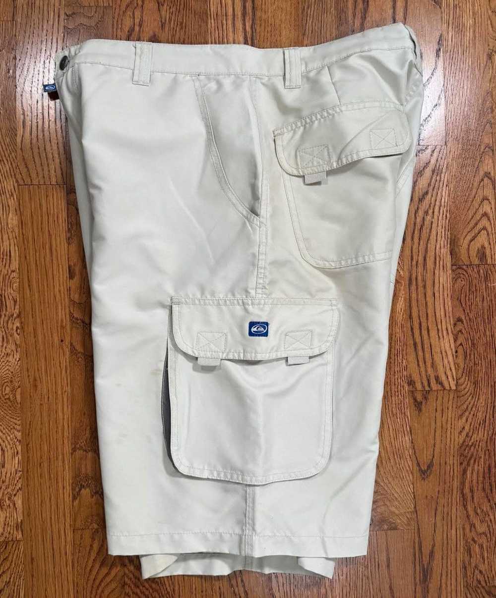 Quiksilver Vintage Quicksilver Off White Cargo Sh… - image 5