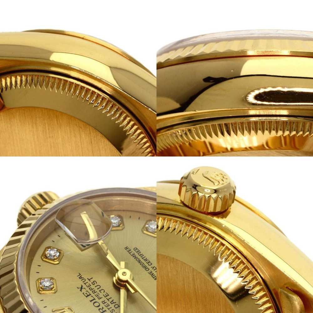 Rolex Rolex 69178G Datejust 10P Diamond Watch K18… - image 8