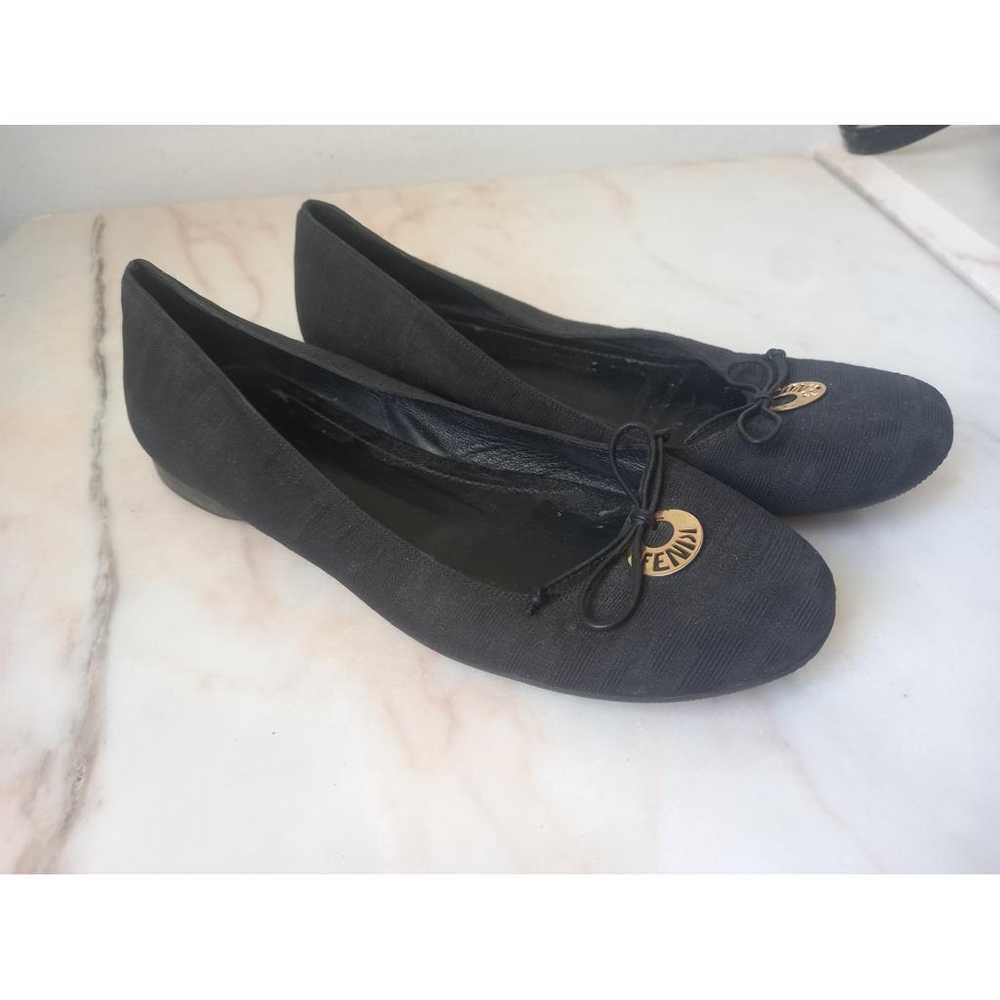 Fendi Cloth ballet flats - image 2