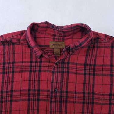 St. Johns Bay St Johns Bay Tartan Flannel Shirt M… - image 1