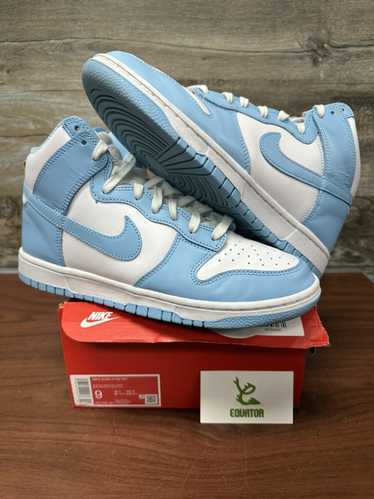 Nike Dunk high Blue chill size 9