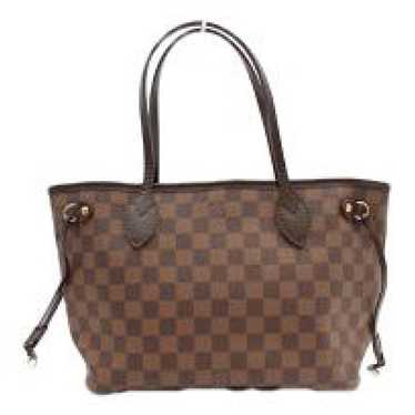 Louis Vuitton Neverfull leather handbag - image 1