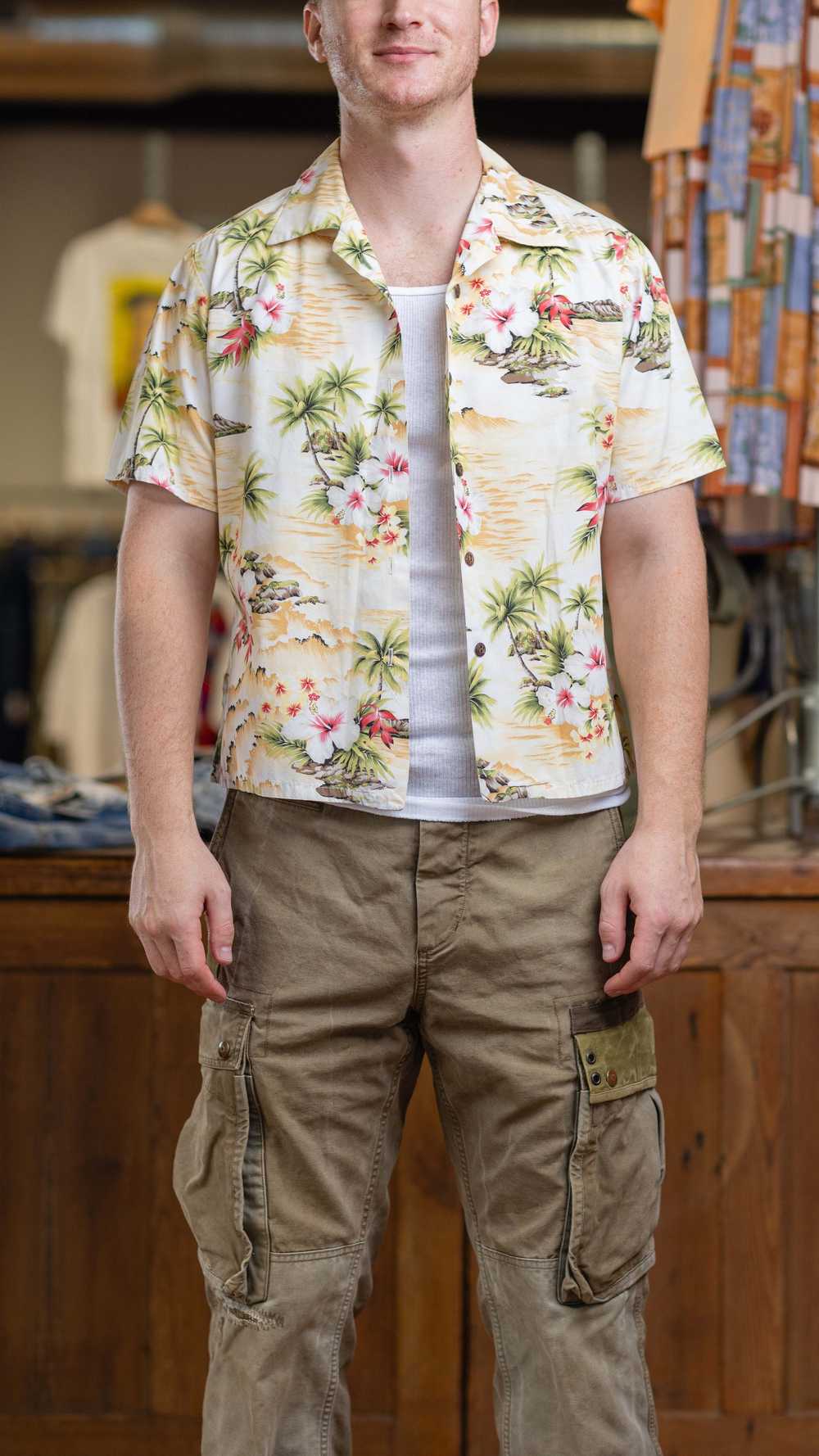 Medium Pacific Legend Hawaiian Button Shirt - image 3