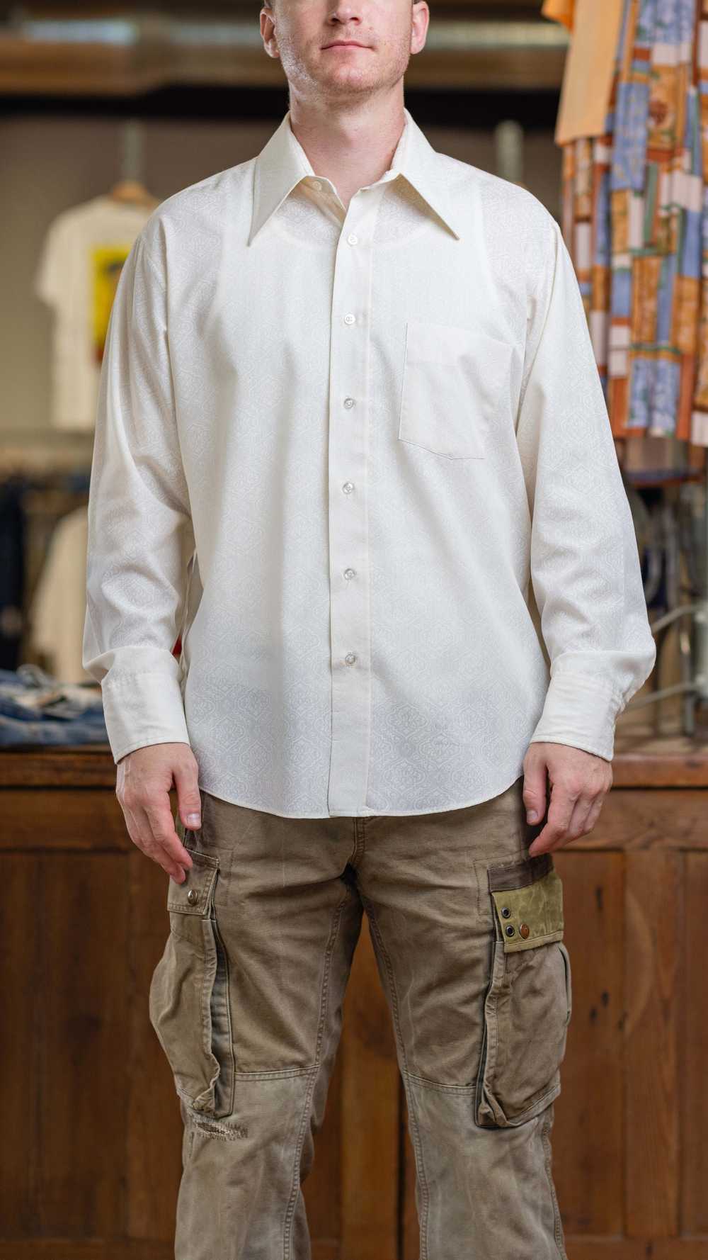 XL 90s BVD Lightweight Button Shirt - image 3