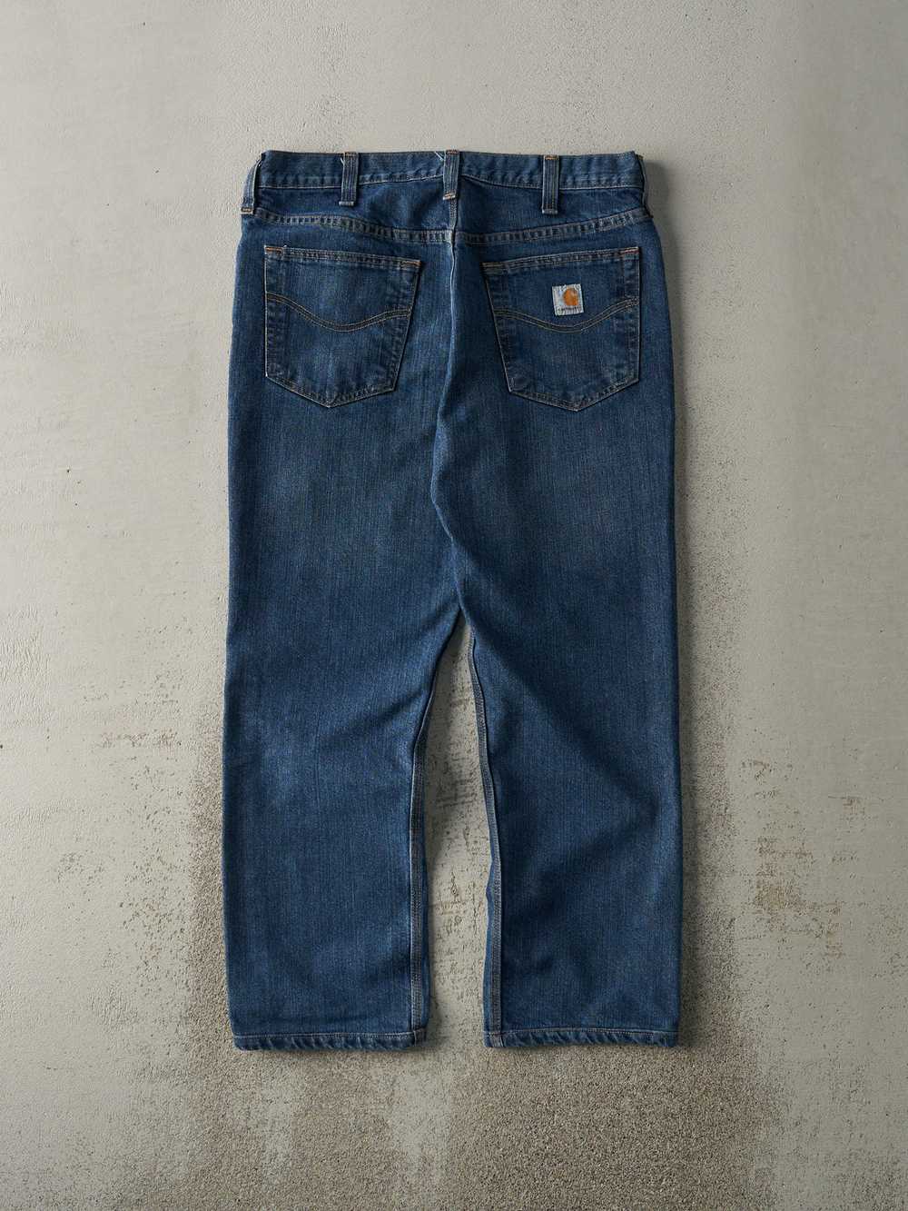 Vintage Y2K Dark Wash Carhartt Jeans (34x27.5) - image 2