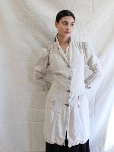 Edwardian Puff Sleeve Car Coat