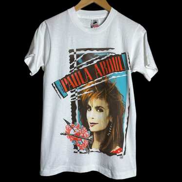 Vintage 1988 Paula Abdul T-Shirt M - image 1