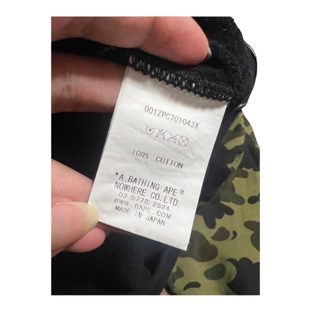 Bape BAPE Shark Full Zip Hoodie Black/Green camo - image 10