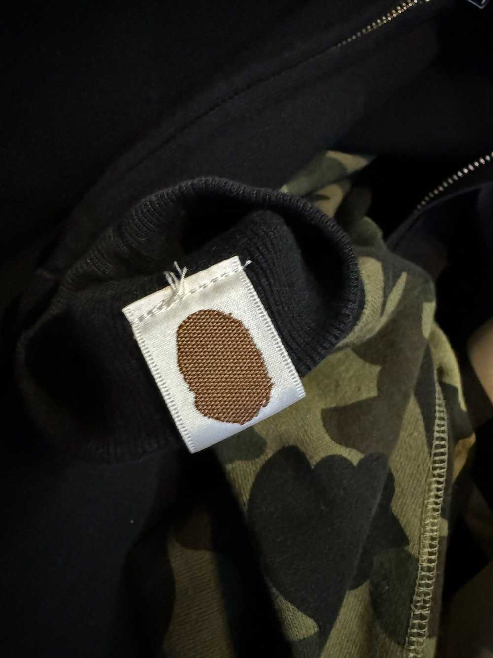 Bape BAPE Shark Full Zip Hoodie Black/Green camo - image 12