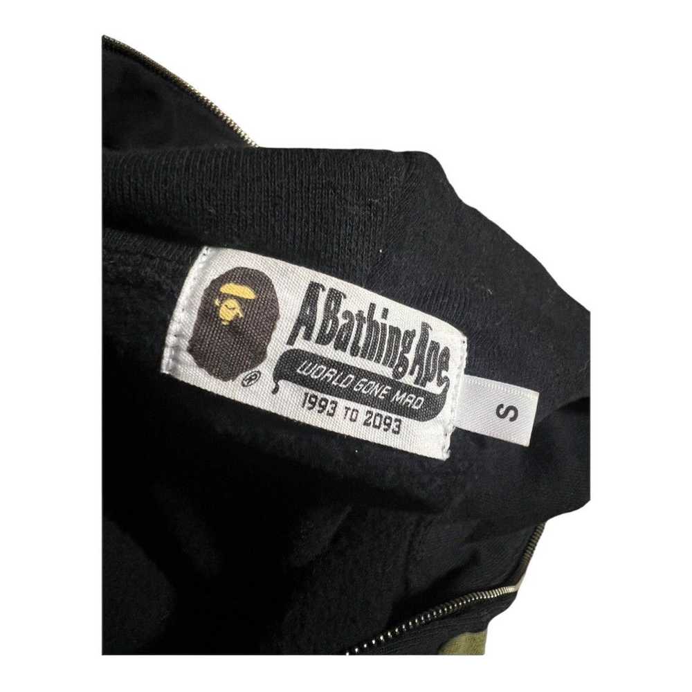 Bape BAPE Shark Full Zip Hoodie Black/Green camo - image 8