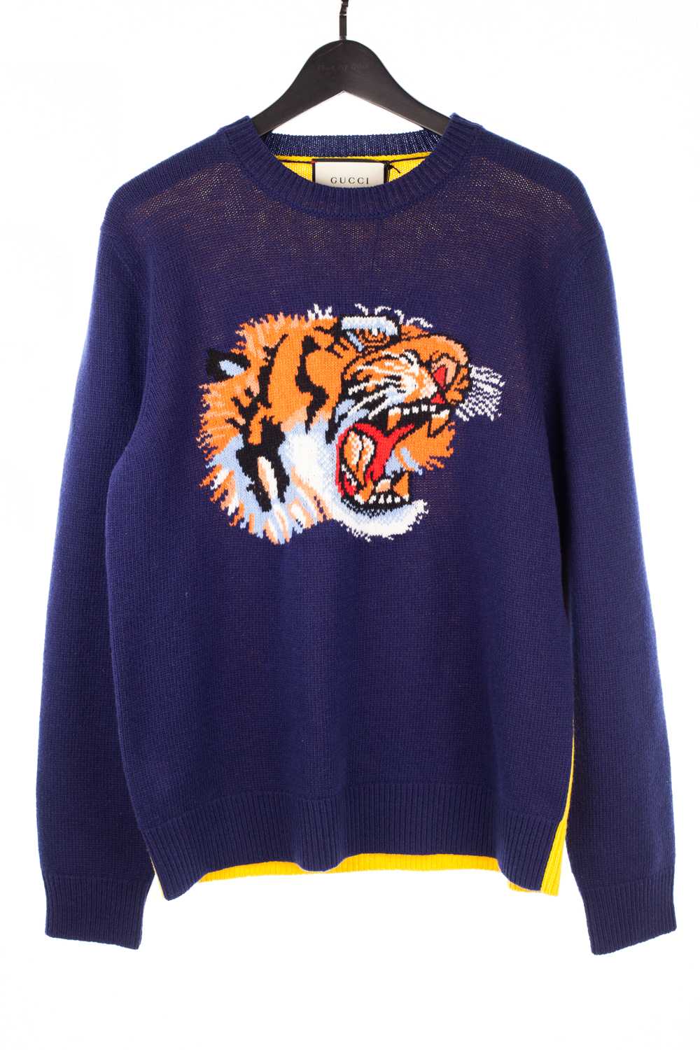 “Loved” Tiger Embroidery Sweater - image 1