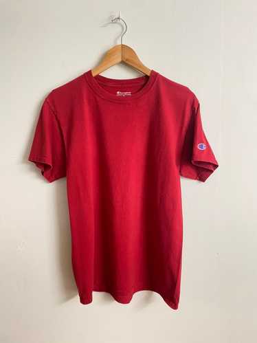Champion Vintage Red Tshirt (M) | Used, Secondhand