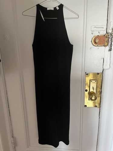 ALC Black Fitted Ribbed Dress (M) | Used,…