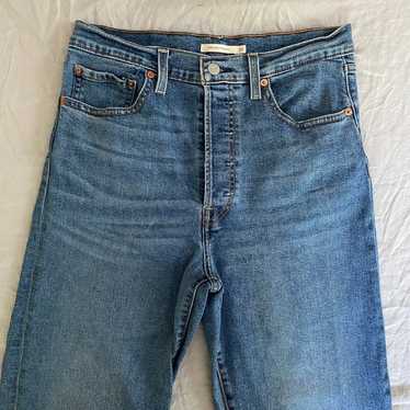 LEVI'S Ribcage straight jeans (30") | Used,…
