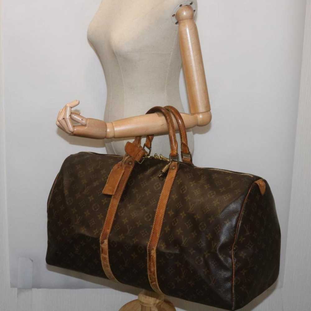 Louis Vuitton Keepall cloth travel bag - image 7