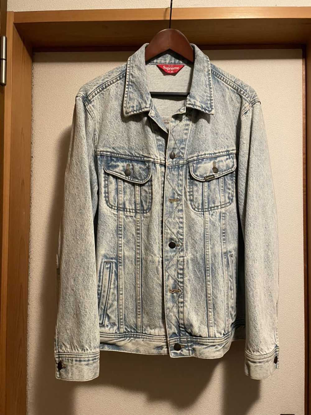 Supreme Supreme 16SS Denim Trucker Jacket Blue XL - image 2