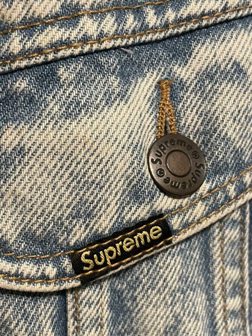 Supreme Supreme 16SS Denim Trucker Jacket Blue XL - image 3