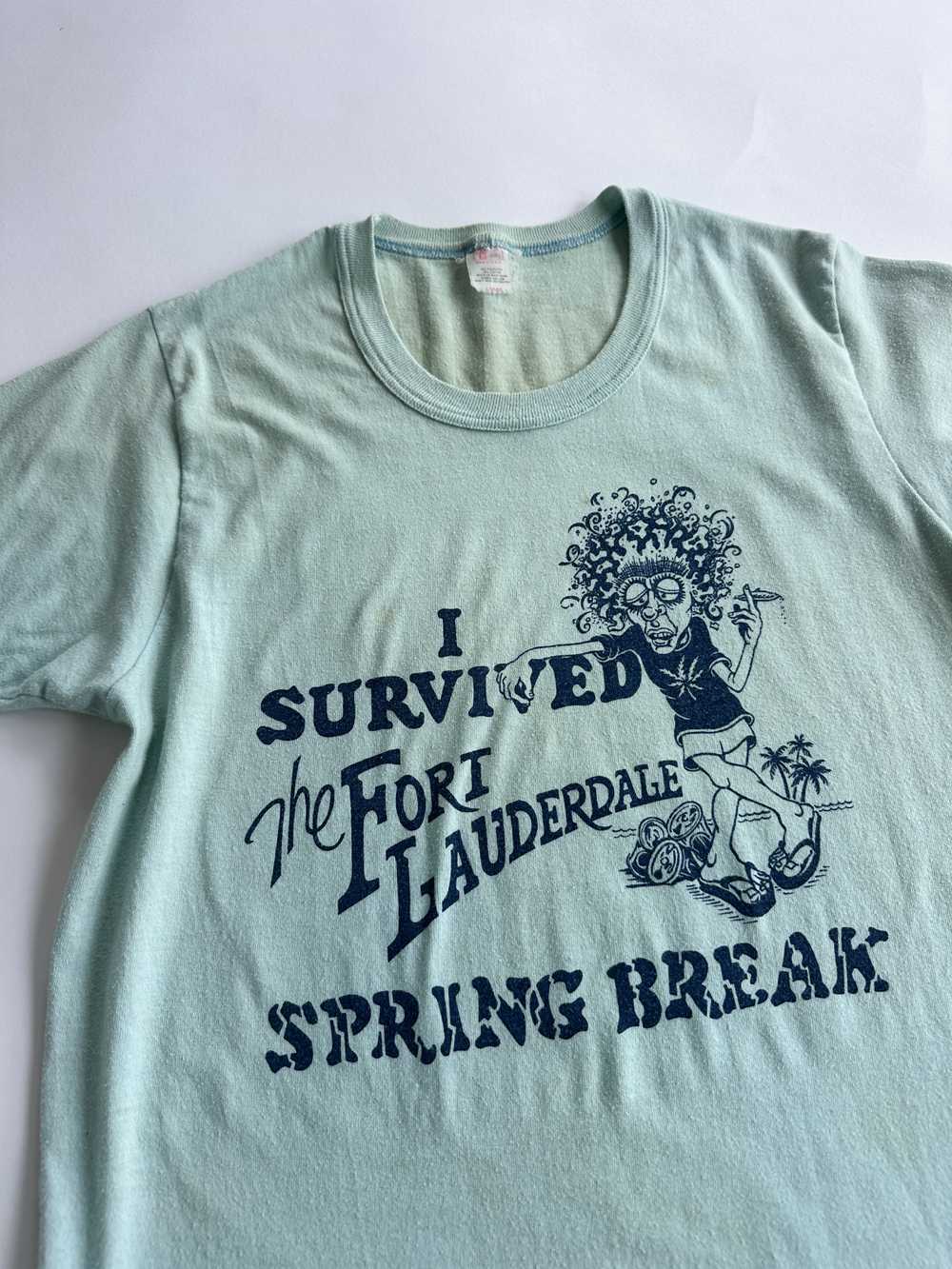 1970s Fort Lauderdale Springbreak Weed T Shirt - image 1