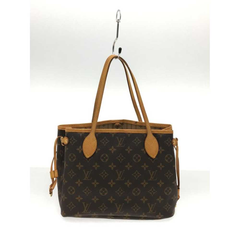 Louis Vuitton Neverfull leather handbag - image 3