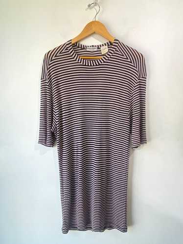 Vintage Giorgio Armani Striped Shirt Dress