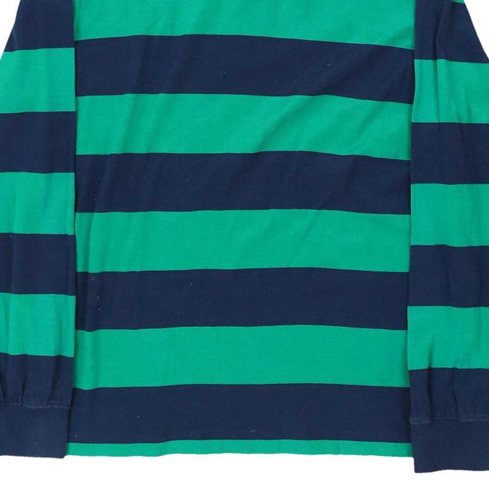 Paul & Shark Striped Rugby Shirt - Medium Green C… - image 6