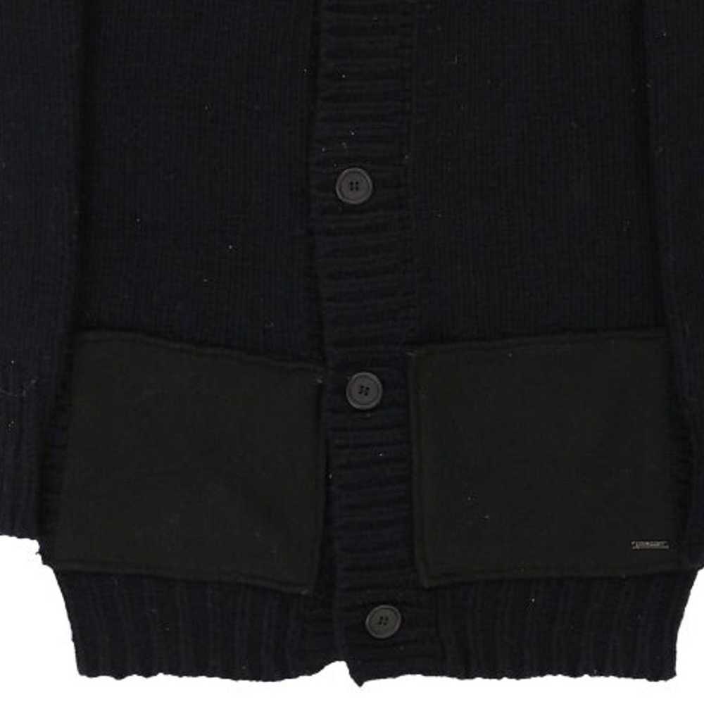 Diesel Cardigan - Small Navy Wool Blend - image 4