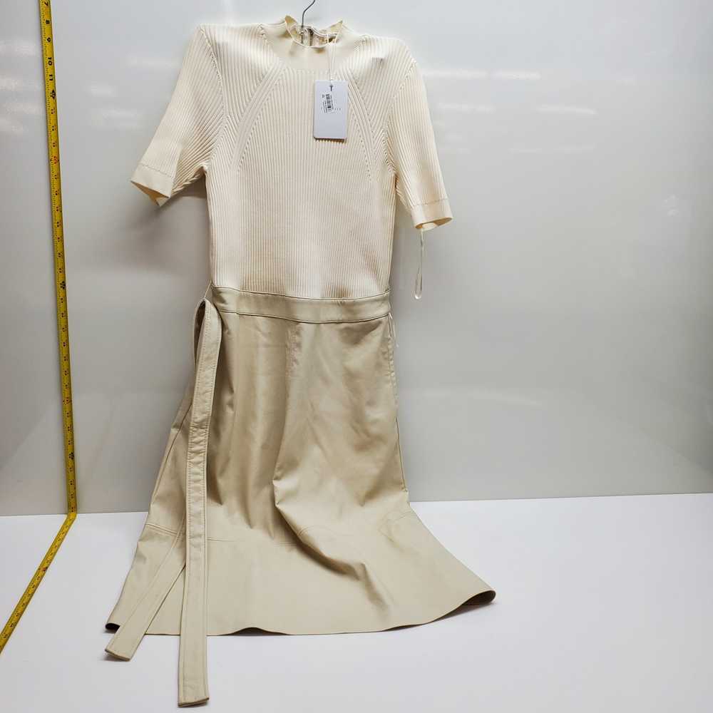 Ted Baker White Midi Dress Women's Size US 3 - image 1
