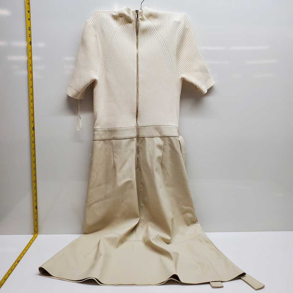 Ted Baker White Midi Dress Women's Size US 3 - image 2