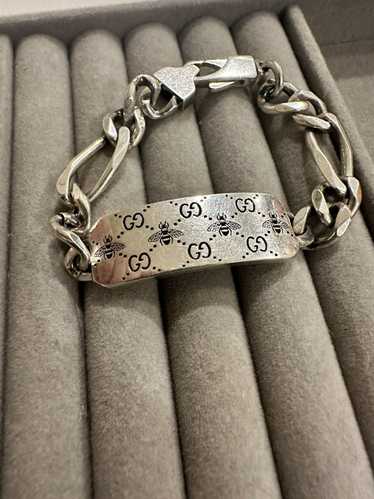 Gucci GUCCI Sterling Silver With Bee Motif Bracel… - image 1