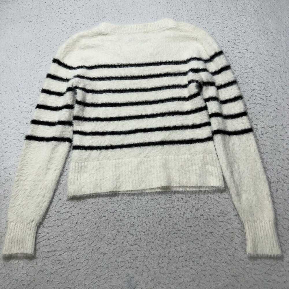 Old Navy Old Navy Small Crewneck White Black Stri… - image 10