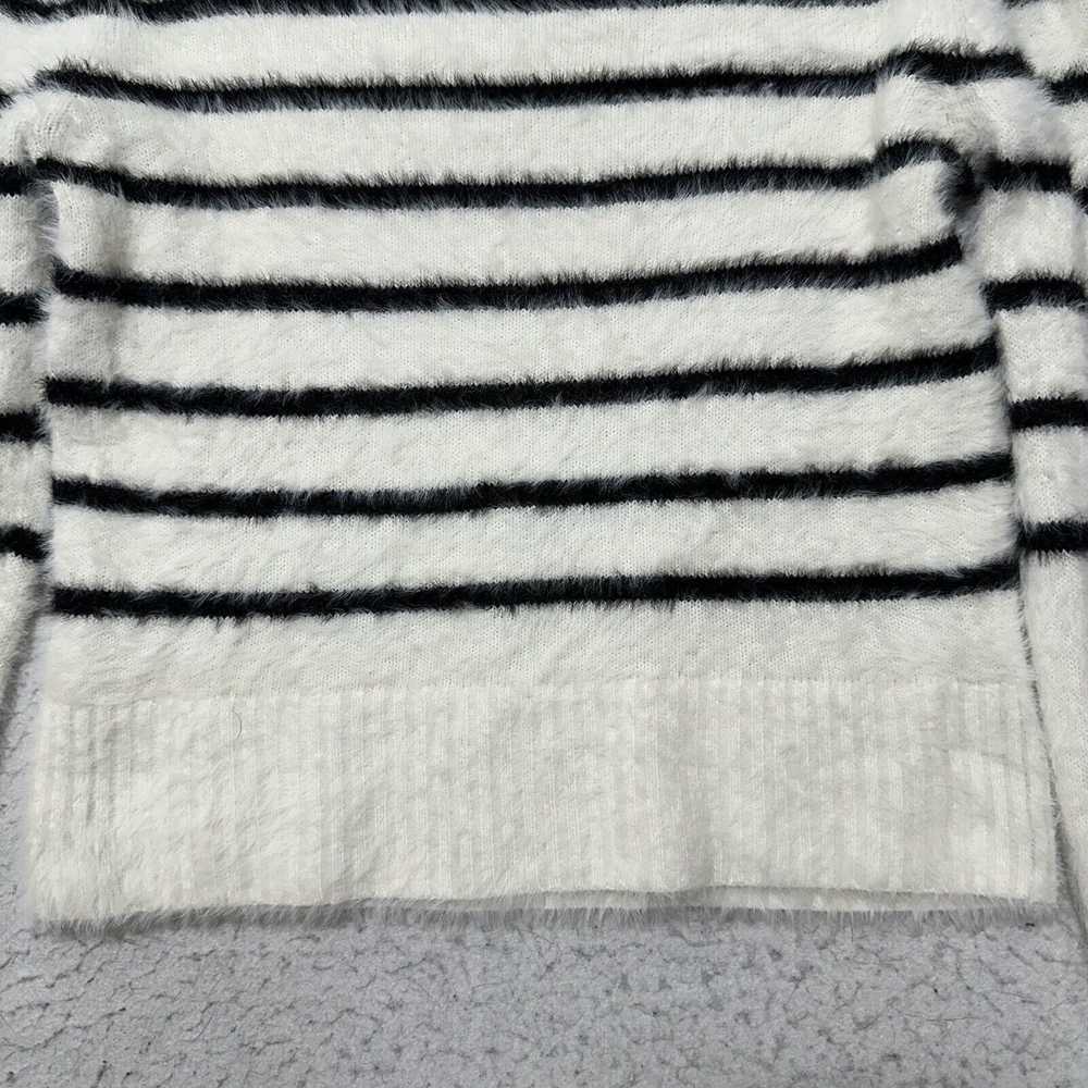 Old Navy Old Navy Small Crewneck White Black Stri… - image 12