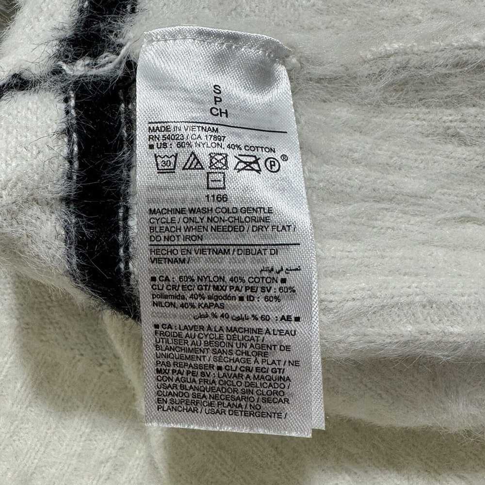 Old Navy Old Navy Small Crewneck White Black Stri… - image 4