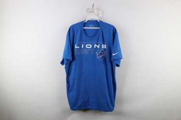 Nike × Vintage Nike Out Detroit Lions Football Sh… - image 1