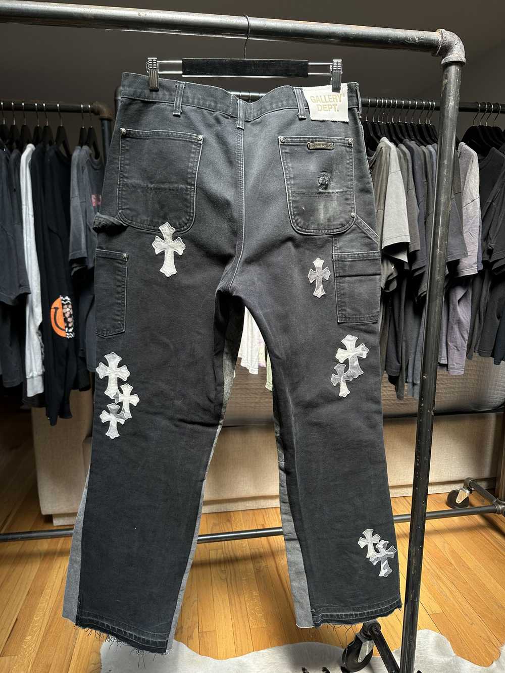 Chrome Hearts Chrome Hearts x Gallery Dept. Flare… - image 9