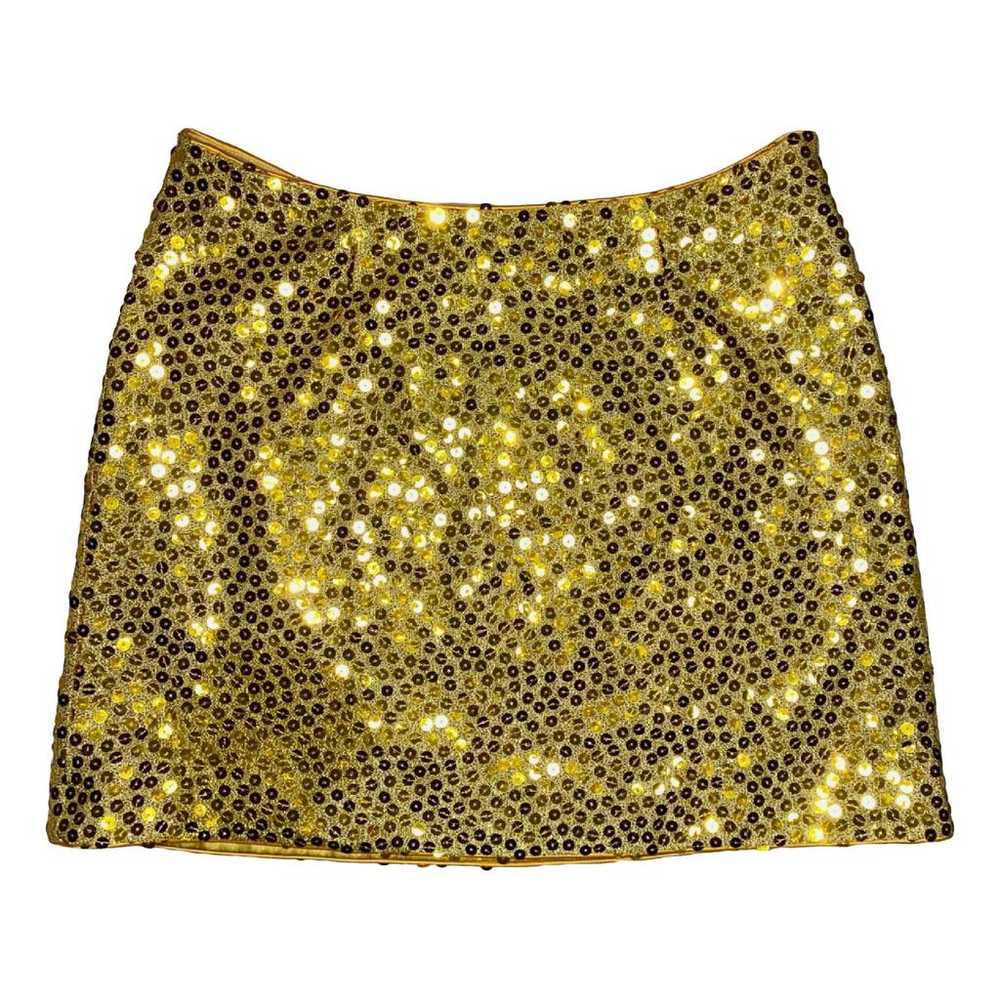 Moschino Glitter mini skirt - image 1