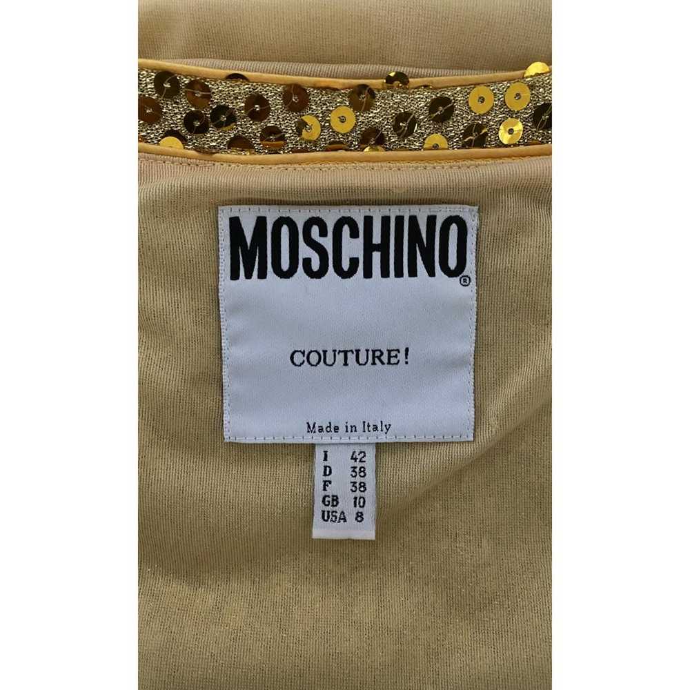 Moschino Glitter mini skirt - image 4